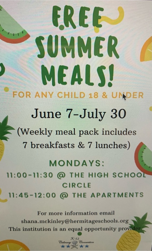 Summer Meals!