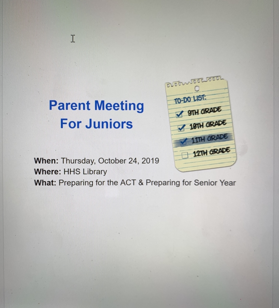 Parent meeting